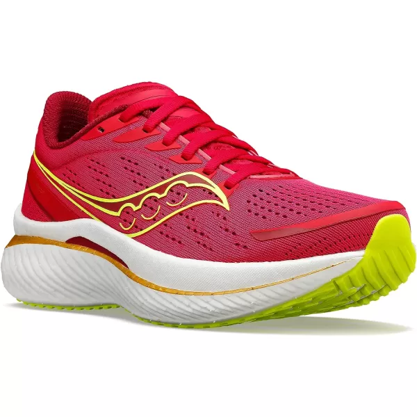 imageSaucony Womens Endorphin Speed 3 Running ShoeRedRose