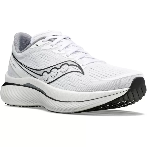 imageSaucony Womens Endorphin Speed 3 Running ShoeWhiteBlack