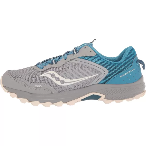 imageSaucony Womens Excursion Tr15 Trail Running ShoeAlloyTopaz