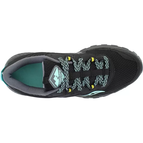 imageSaucony Womens Excursion Tr15 Trail Running ShoeBlackMintYellow