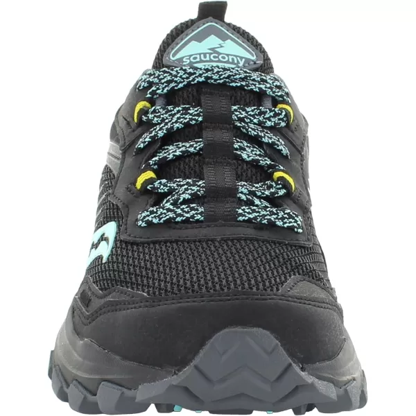 imageSaucony Womens Excursion Tr15 Trail Running ShoeBlackMintYellow
