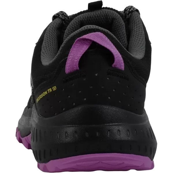 imageSaucony Womens Excursion Tr15 Trail Running ShoeBlackPurpleYellow