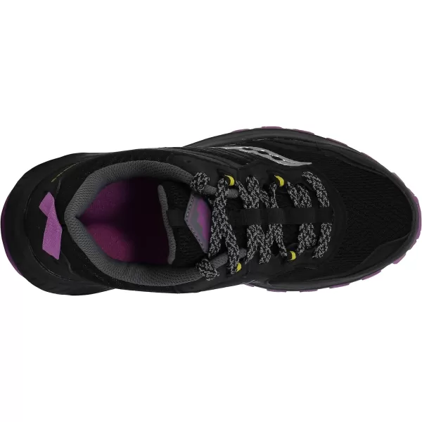 imageSaucony Womens Excursion Tr15 Trail Running ShoeBlackPurpleYellow