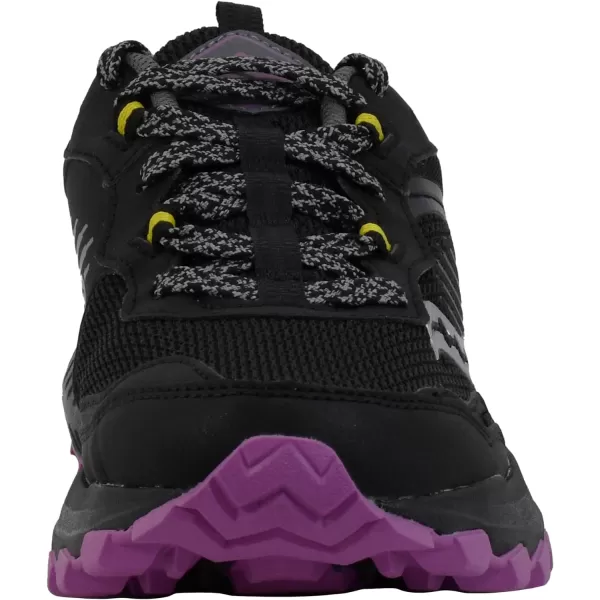 imageSaucony Womens Excursion Tr15 Trail Running ShoeBlackPurpleYellow