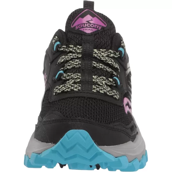 imageSaucony Womens Excursion Tr15 Trail Running ShoeBlackRazLime