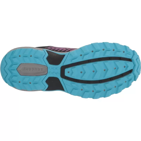 imageSaucony Womens Excursion Tr15 Trail Running ShoeBlackRizLime