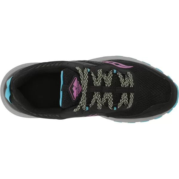 imageSaucony Womens Excursion Tr15 Trail Running ShoeBlackRizLime