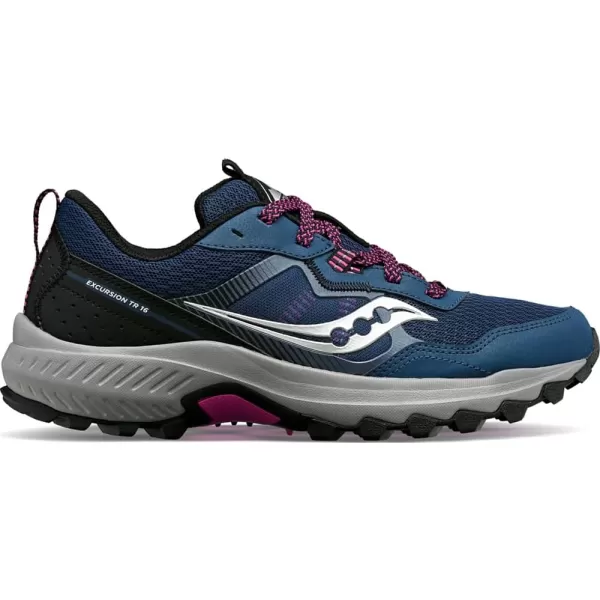 imageSaucony Womens Excursion Tr16 SneakerNavyRazzle