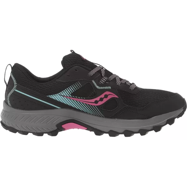 imageSaucony Womens Excursion Tr16 Trail Running ShoeBlackFuchsia
