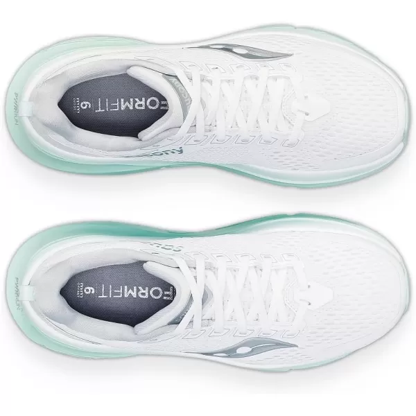 imageSaucony Womens Guide 17 SneakerWhiteJade