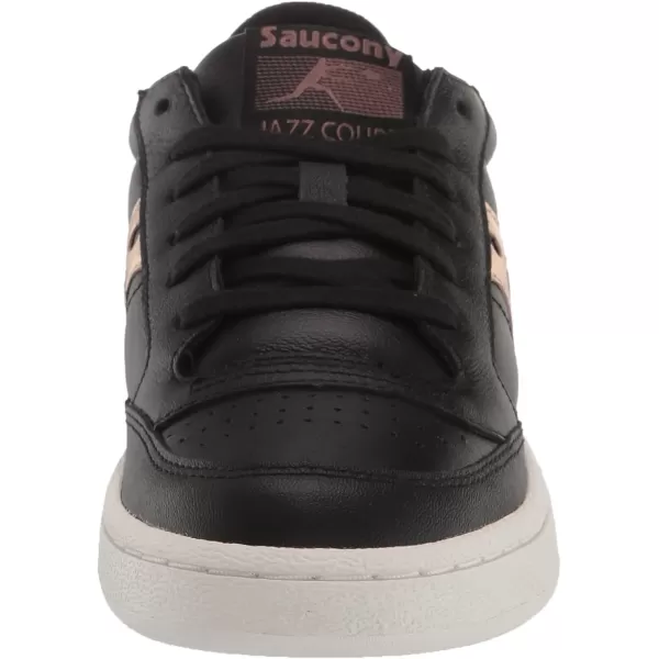 imageSaucony Womens Jazz Court SneakerBlackRose Gold