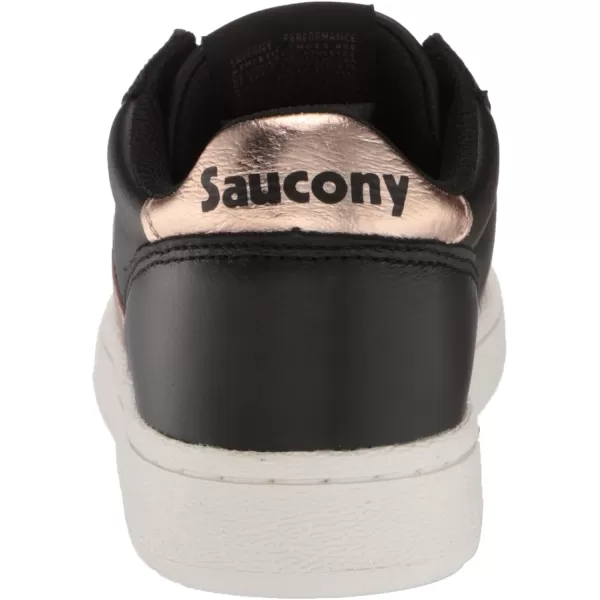imageSaucony Womens Jazz Court SneakerBlackRose Gold