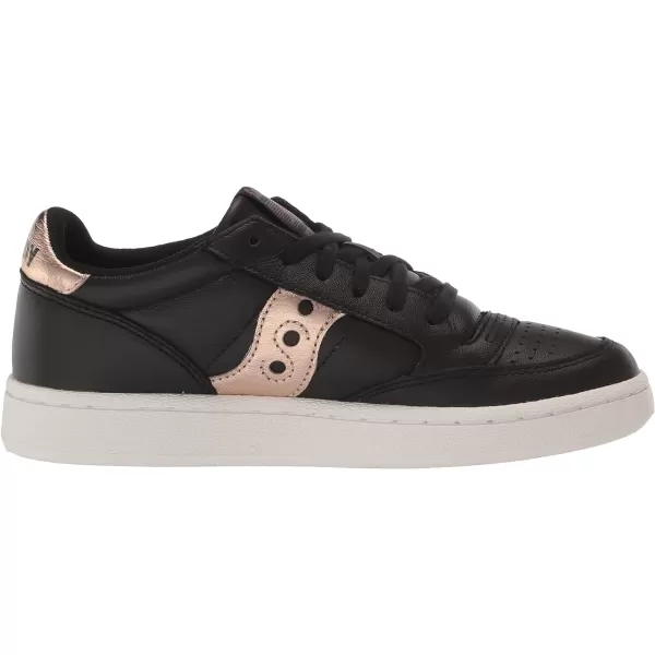 imageSaucony Womens Jazz Court SneakerBlackRose Gold