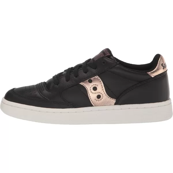 imageSaucony Womens Jazz Court SneakerBlackRose Gold