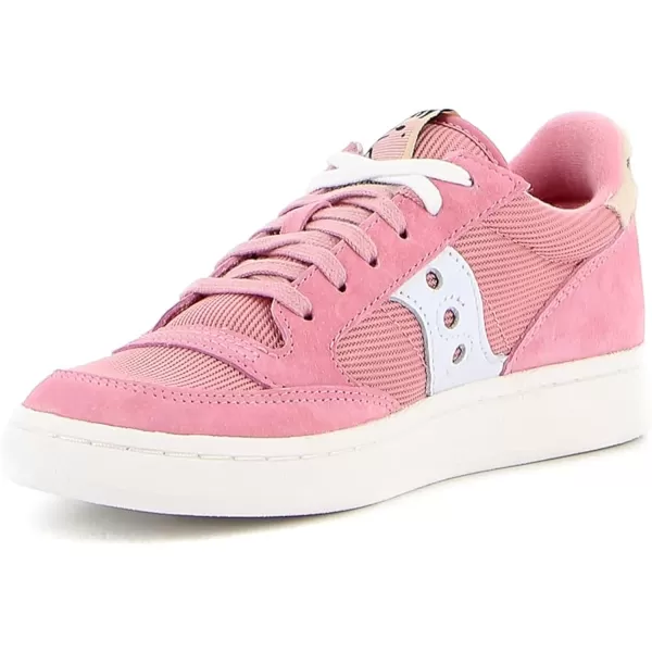 imageSaucony Womens Jazz Court SneakerPinkWhite