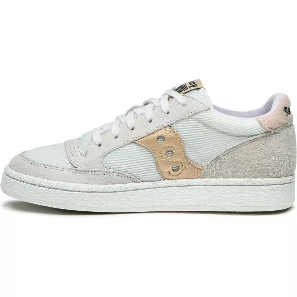 imageSaucony Womens Jazz Court SneakerWhiteAlmond