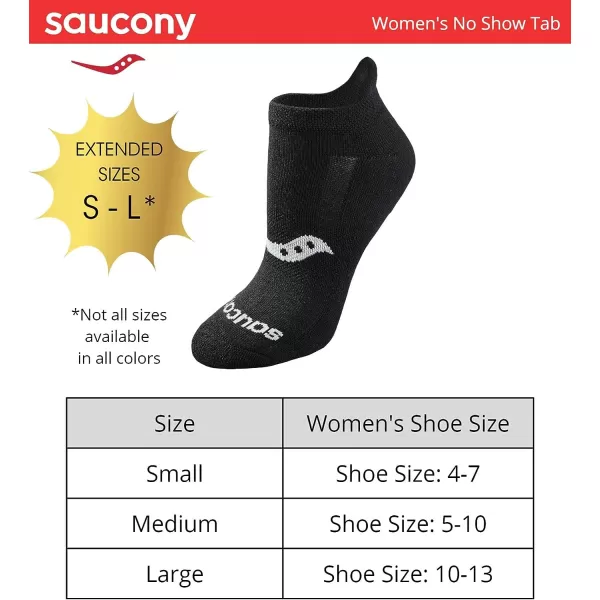 imageSaucony Womens Multipack Performance Heel Tab Athletic SocksGrey Assorted 8 Pairs