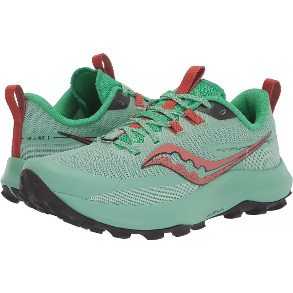 imageSaucony Womens Peregrine 13 Hiking ShoeSprigCanopy