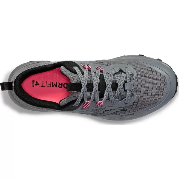 imageSaucony Womens Peregrine 13 Trail Running ShoeGravelBlack