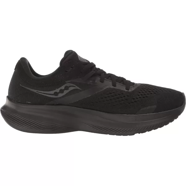 imageSaucony Womens Ride 16 SneakerBlackBlackBlack