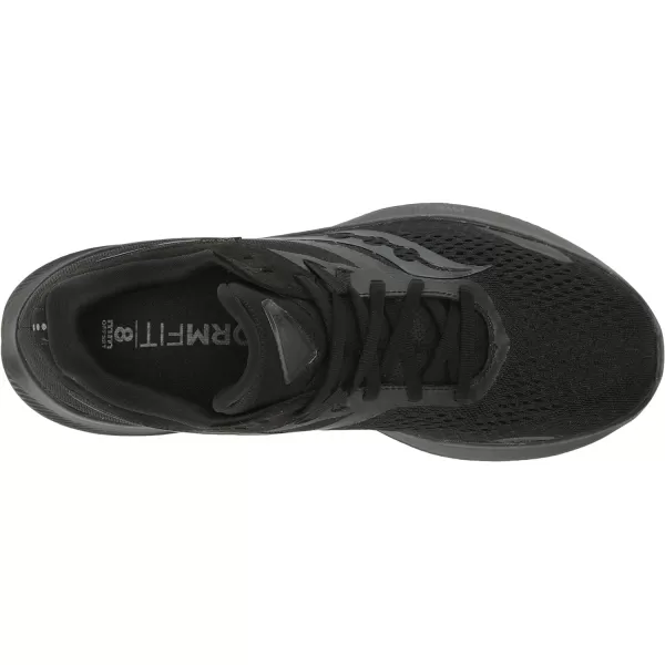 imageSaucony Womens Ride 16 SneakerBlackBlackBlack