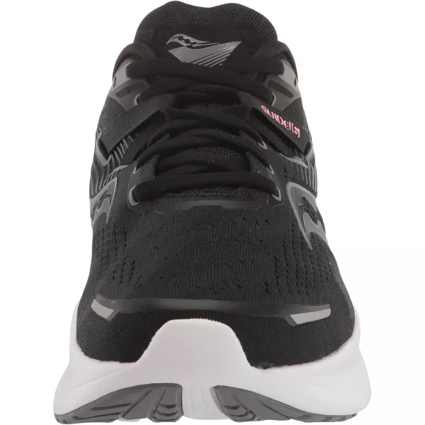 imageSaucony Womens Ride 16 SneakerBlackWhite