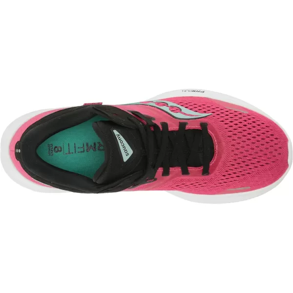 imageSaucony Womens Ride 16 SneakerRoseBlack