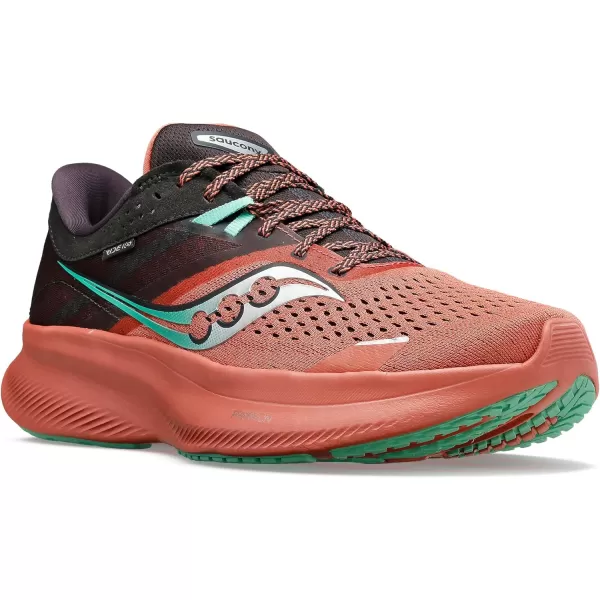 imageSaucony Womens Ride 16 SneakerSootBasalt