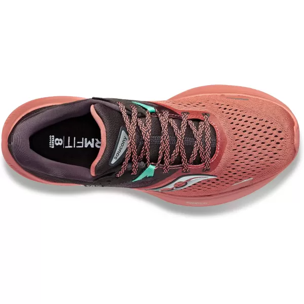 imageSaucony Womens Ride 16 SneakerSootBasalt