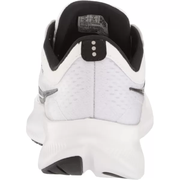imageSaucony Womens Ride 16 SneakerWhiteBlack