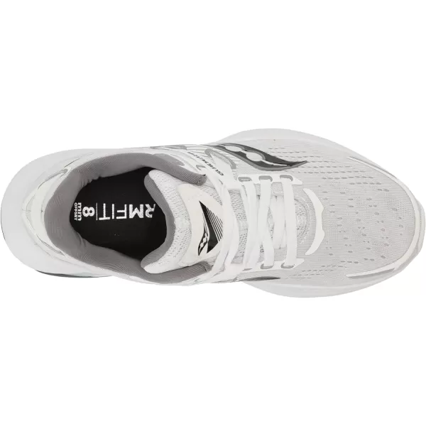 imageSaucony Womens Ride 16 SneakerWhiteBlack