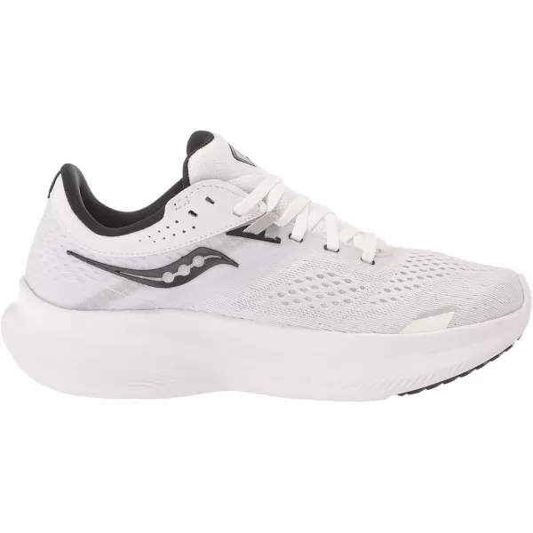 imageSaucony Womens Ride 16 SneakerWhiteBlack
