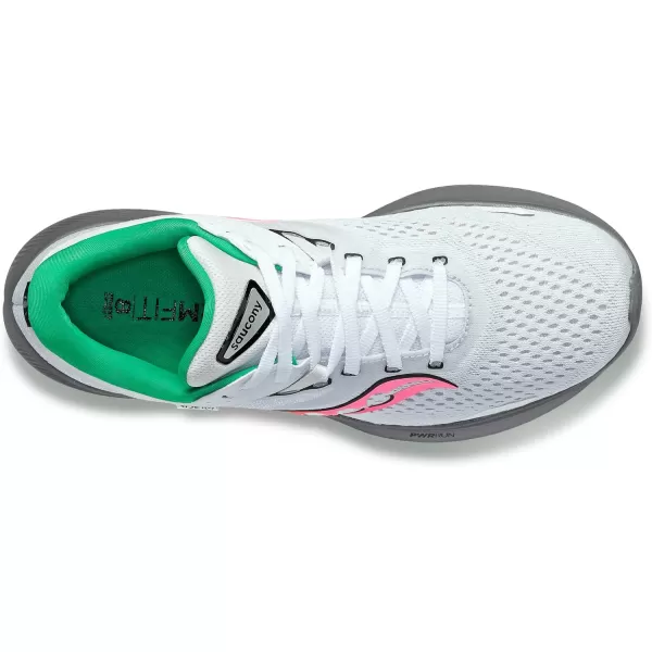 imageSaucony Womens Ride 16 SneakerWhiteGravel