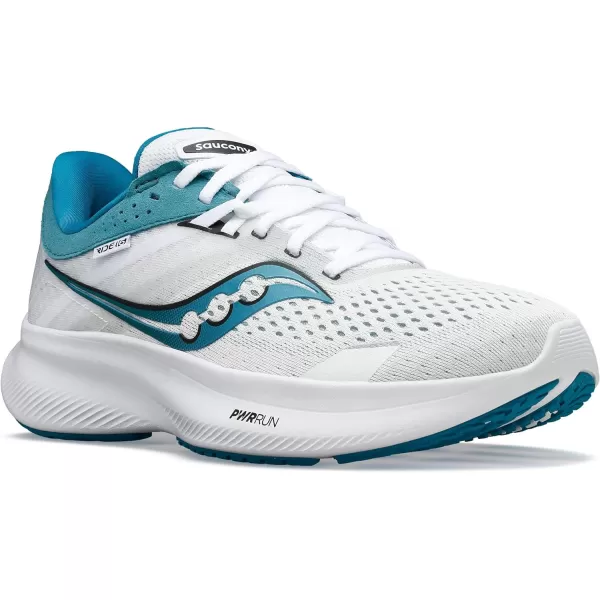 imageSaucony Womens Ride 16 SneakerWhiteInk