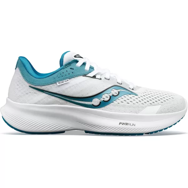 imageSaucony Womens Ride 16 SneakerWhiteInk