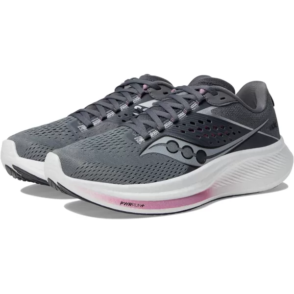 imageSaucony Womens Ride 17 SneakerCinderOrchid