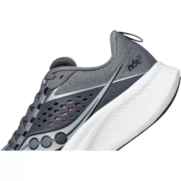 imageSaucony Womens Ride 17 SneakerCinderOrchid