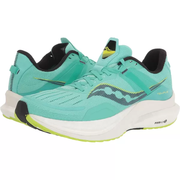 imageSaucony Womens Tempus Running ShoeCool MintAcid