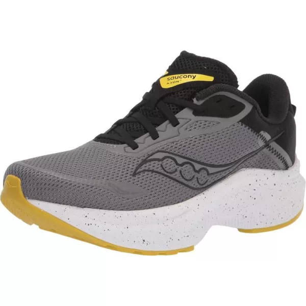 imageSaucony Mens Axon 3 SneakerGravelSulphur
