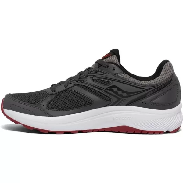 Charcoal/Red