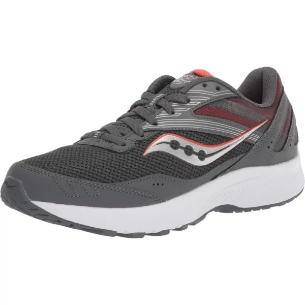 imageSaucony Mens Cohesion 15 Running ShoeShadowPoppy