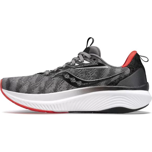 imageSaucony Mens Echelon 9 Running ShoeCharcoalRed