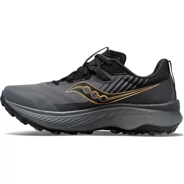imageSaucony Mens Endorphin Edge Hiking ShoeBlackGoldstruck