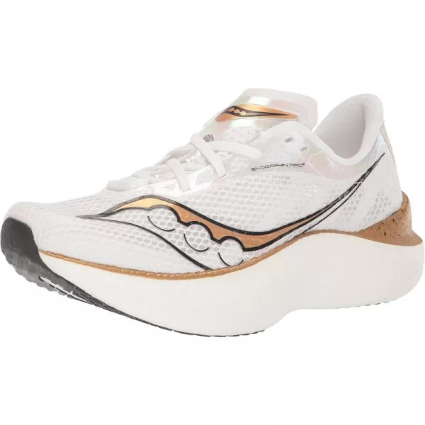 imageSaucony Mens Endorphin Pro 3 SneakerWhiteGold