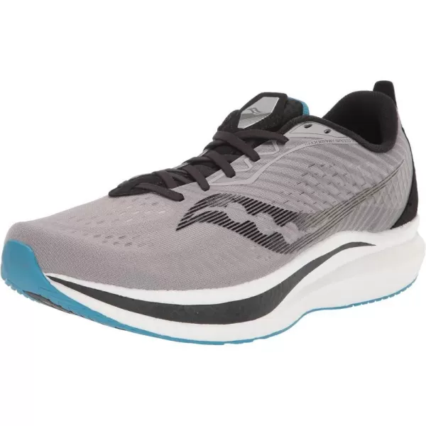 imageSaucony Mens Endorphin Speed 2 Running ShoeAlloyTopaz