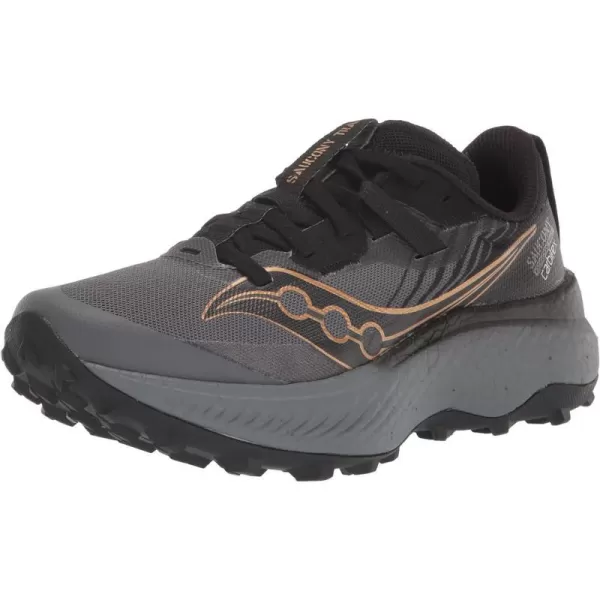 imageSaucony Mens Endorphin Speed 2 Running ShoeBlackGoldstruck