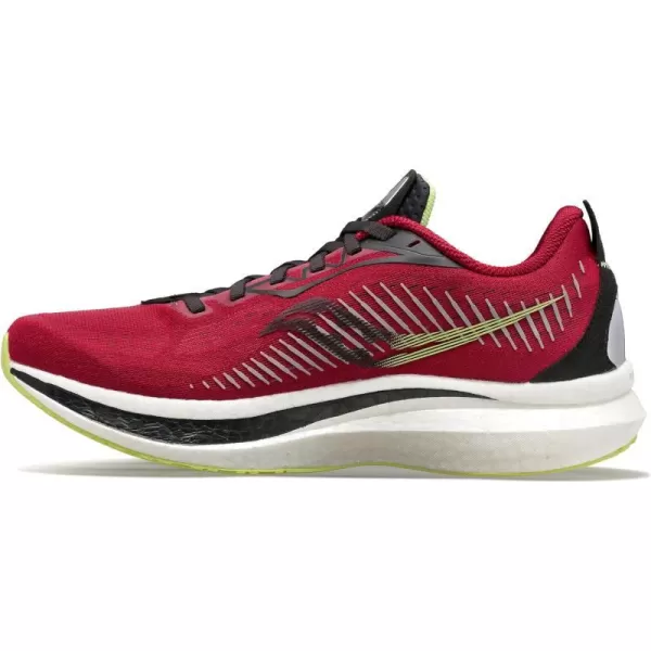 imageSaucony Mens Endorphin Speed 2 Running ShoeMulberryLime