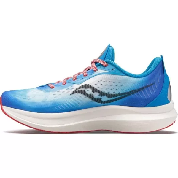 imageSaucony Mens Endorphin Speed 2 Running Sneakers Shoes  BlackBlueWhite