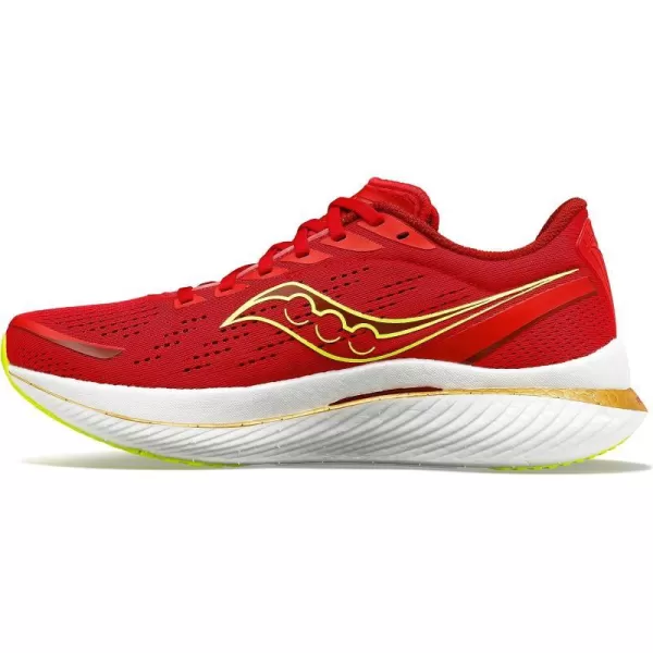 imageSaucony Mens Endorphin Speed 3 Running ShoeRedPoppy