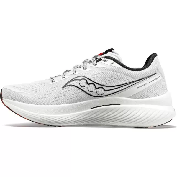 imageSaucony Mens Endorphin Speed 3 Running ShoeWhiteBlack Nyc